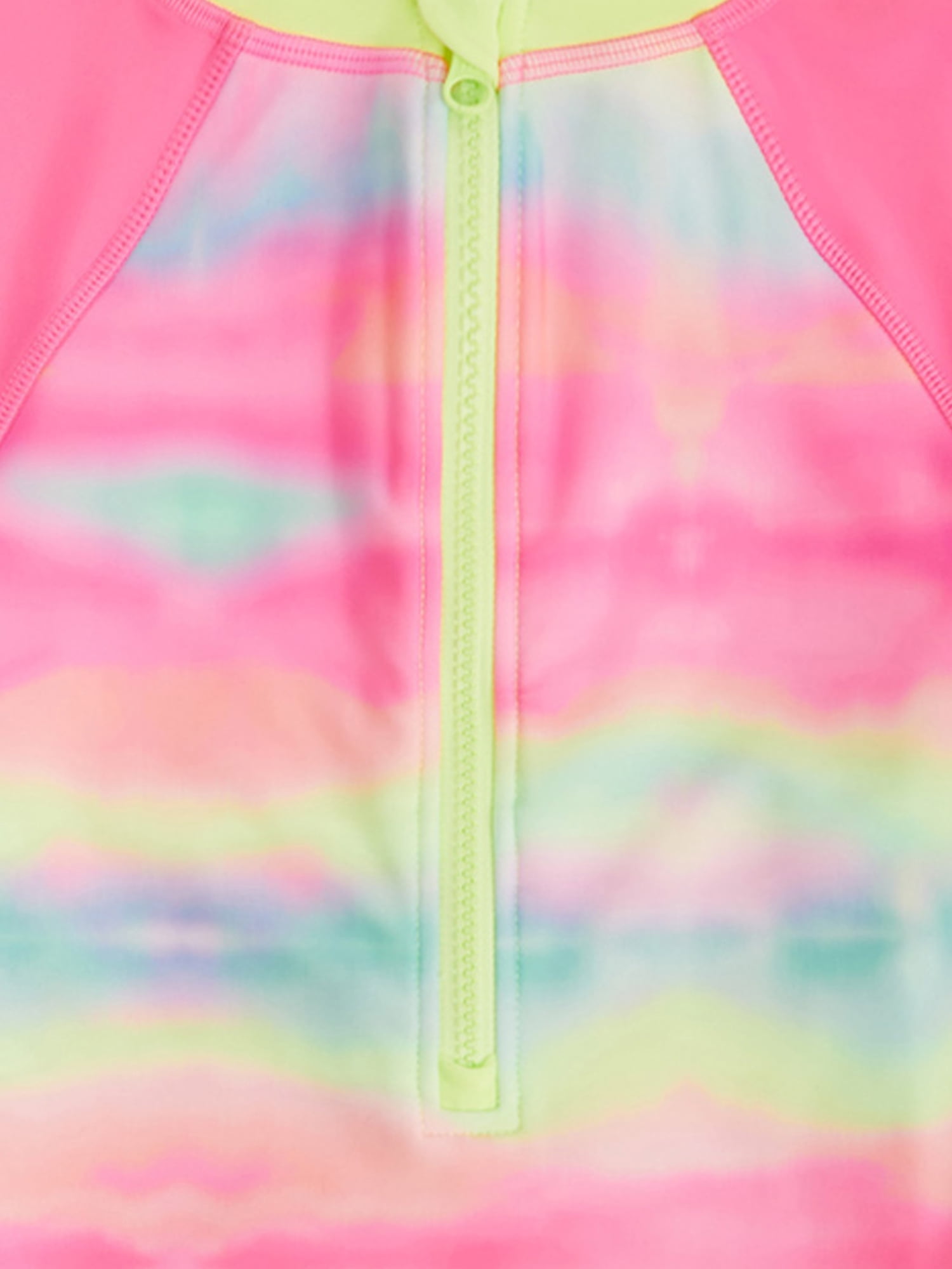 Justice Girls Long Sleeve Surf Zip Swimsuit, sizes XS-XL