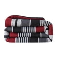 thumbnail image 3 of Mainstays All in One Reversible Comforter and Sheet set- 5 Piece, Twin, Red and Black Stripe, 3 of 8