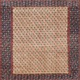 thumbnail image 1 of Ahgly Company Machine Washable Indoor Square Traditional Vermilion Red Area Rugs, 4' Square, 1 of 7