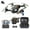 Black, variant on Boy Toys Age 8-10 Years Old, Drone with HD FPV Camera Remote Control Toys Gifts for Boys Girls with Altitude Hold Headless Mode Start Speed Adjustment, Black, 16x13x6.5cm(6.2x5.1x2.5in)