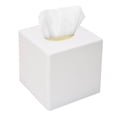 thumbnail image 3 of Yesbay Tissue Box Cover Square Tissue Box Holder ,Oval Opening Decorative Tissue Storage Cube Vanity Countertop Bedroom Dresser Office Paper Dispenser, 3 of 8
