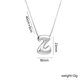 thumbnail image 1 of Collar para Mamá,Joyería de Aleación Personalizada de la Carta Inicial de Plata para Ella,Regalo para el Aniversario Del Cumpleaños de la Madre,Collar con Iniciales, 1 of 2