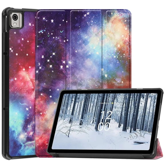 For Nokia T21 Smart Tablet Case 10.4" TA-1495 TA-1521 TA-1505 TA-1487 Tri-Folded PU Leather Stand Magnetic Cover Coque YH For Nokia T21 2022