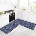 thumbnail image 1 of Alfombra de cocina LuxStep acolchada antifatiga de PVC azul, 1 of 7