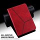 thumbnail image 5 of For Lenovo Tab Plus Case Line Imprinted PU Leather Card Holder Tablet Stand Cover - Green, 5 of 5
