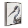 thumbnail image 3 of Stupell Industries Sand Crane Portrait Gray Framed Floater Canvas Wall Art design by Jacob Q, 18 x 18, 3 of 9