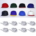 thumbnail image 3 of 8Pcs Self-Adhesive Hat Hooks - Optional Screw - Strong Clamping Force - Good Bearing Capacity - Wall-mounted Baseball Hanger - Home Supply, 3 of 8