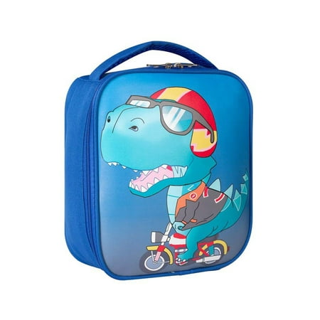 

Woobling Child LunchBox Cooler Lunch Bag Insulated Reusable Shoulder Bags Thermal Boys Cartoon Top Handle Girls Style-L