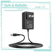 Yolmary 4ft AC DC Adapter Compatible with Dynex DX-16E220NA16 16 Class LED HDTV Power Supply Cord Cable PS Charger Input: 100 - 240 VAC Use Mains PSU