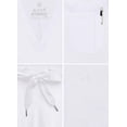 thumbnail image 4 of Adar Addition Go-Everyday Scrub Set for Men - Stylish Scrub Top & Cargo Scrub Pants - A9800 - White - L, 4 of 7