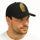 thumbnail image 5 of Knite gorra San Juditas negra gabardina con visera curva ajustable para hombre, 5 of 5