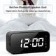 thumbnail image 4 of Reloj digital con altavoz Bluetooth, despertador con alarmas, espejo, pantalla LED, Bluetooth V5.0, tarjeta TF y cable auxiliar, altavoces Bluetooth., 4 of 8