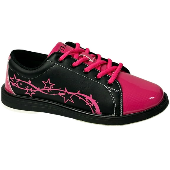 Pyramid Women's Rise Black/Hot Pink Bowling Shoes