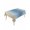 Khaki, gray blue, variant on Green Yellow Ombre Table Cloth, Waterproof Tablecloth for Rectangle Tables, Farmhouse Modern Gradient Art Reusable Washable Fabric Table Cover for Restaurant Kitchen Dining Tables 54"x108"