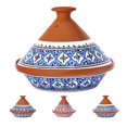 thumbnail image 1 of Maceta mediana de barro Tagine Pot Kamsah, cerámica antiadherente, 3,1 L, 1 of 6
