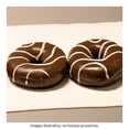 thumbnail image 3 of Dona con cobertura Panovo sabor chocolate y rayas blancas, 3 of 4