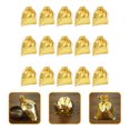 thumbnail image 2 of WAXIAYUZ Gold Mini Drawstring Bags 100pcs Wedding Party Favor Gift Candy Pouches 12X9CM, 2 of 7