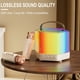 thumbnail image 5 of Altavoz Micrófono Micrófono Audio Bluetooth Inalámbrico Pequeño Altavoz Niños Familia Karaoke micrófono audio, 5 of 9