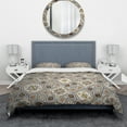 thumbnail image 3 of Designart 'Arabic Mosaic Ceiling' Modern & Contemporary Duvet Cover Set, 3 of 4