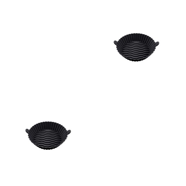 Freidora de aire Yuarrent olla Cocina Reutilizable Antiadherente resistente al calor Negro