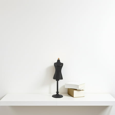 GOOHOCHY Black Resin Toddler Mannequin for Displaying Doll Clothes Perfect Size 1/6