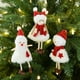 thumbnail image 2 of Christmas Pendant Cute Plush Angel Doll Tree Ornaments Figurine for Xmas Carnival Party Holiday Home Decorative Birthday Gift, 2 of 5