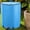 Blue, variant on 50-Gallon Compact Folding Rain Barrel Collector in Vibrant Blue - Portable Rainwater Conservation and Storage System