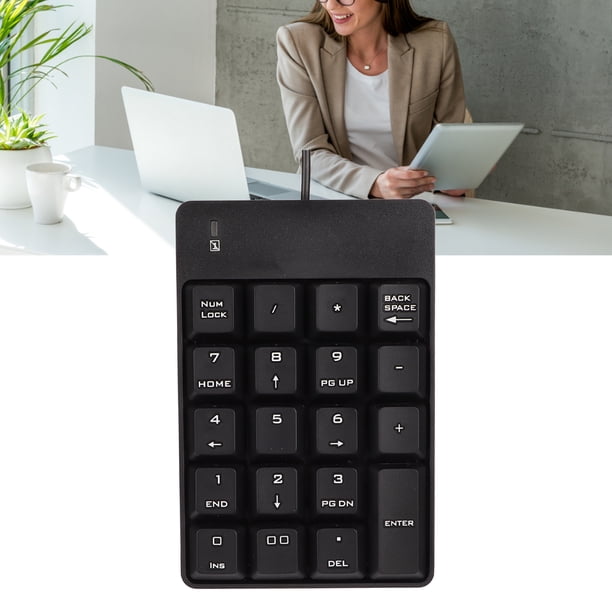 LEK 2.4G Mini clavier numérique sans fil portable commercial 18 boutons LEK 2.4G Mini clavier numérique sans fil portable commercial 18 boutons