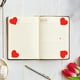 thumbnail image 3 of pstuiky Rollo de pegatinas autoadhesivas en blanco con forma de corazón (500 unidades)., 3 of 5
