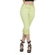 thumbnail image 1 of Pantalón Capri gabardina Mujer Push Up confort verde claro SAVI JEANS SB4215V, 1 of 3