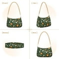 thumbnail image 7 of FORMRS Womens Shoulder Bag with Chain Strap Clutch Purse Cute Tote Handbag, Orange Flowers, 7 of 7