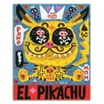 thumbnail image 3 of 24 x 30 Magic Japanese Cockfighting by Jorge R. Gutierrez on Canvas Fabric White, 3 of 3