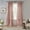 Blush, variant on Korena Tie-Top Crushed Velvet Window Curtain