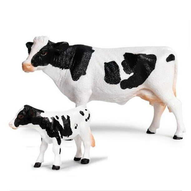 Figurines de vache réalistes, jouet éducatif d'apprentissage, modèle de  bétail, animaux de ferme, ensemble de jeux pour maison, bureau, armoire,  décor de salon - AliExpress