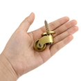 thumbnail image 5 of Ruedas universales de latón con vástago de rueda, ruedas giratorias de rotación de 360 ​​grados, ruedas móviles de Metal de alta resistencia, 4 Uds., 5 of 5