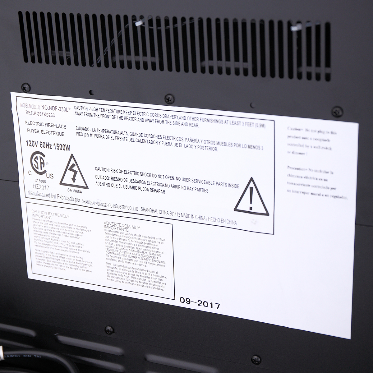 Jaxpety 41 Wood Console Electric Fireplace Heater Tv Stand Media Entertainment Storage Home Furniture Black W Remote Control Walmart Com Walmart Com