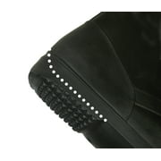 TREDS 12 Pull-On Stretch Rubber Overboots Black in Large (10.5-11.5)