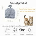 thumbnail image 4 of Sac de Couchage Autochauffant pour Chat d'Intérieur, Sac d'Hiver Douillet, Lit pour Chiots, 4 of 5