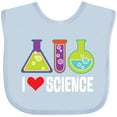 thumbnail image 3 of Inktastic I Love Science Chemistry Teacher Boys or Girls Baby Bib, 3 of 4