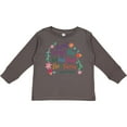 thumbnail image 3 of Inktastic 4th Birthday She is Fierce 4 Year Old Girl Girls Long Sleeve Toddler T-Shirt, 3 of 5