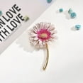thumbnail image 1 of Xiao Hua Broche vintage, broche de esmalte verde, broche de flor de planta de moda, accesorio de joyería de moda, regalo, B03, 1 of 4