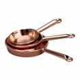 thumbnail image 2 of 3 Pieces Dollhouse Kitchen Cookware Set Cooking Dollhouse Decoration for Kitchen brassy, 2 of 9