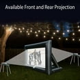 thumbnail image 5 of Inflatable Movie Screen Outdoor Projector Screens 24ft, Blow Up Mega Screen for Movie Night Backyard, Large Cinema Projection Screen Packages, Supports Front and Rear Projection, 5 of 8