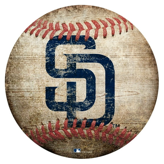 San Diego Padres 12'' x 12'' Baseball Sign
