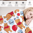 thumbnail image 6 of Fnyko Throw Blanket Cartoon Winnie the Pooh Print Soft Fuzzy Flannel Plush Baby Throw Blanket Machine Washable Light Weight All Season Plush Blankets for Couch Sofa Bed Chair, 6 of 6