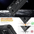 thumbnail image 6 of Case for Google Pixel 7 Pro Case Military Grade Drop Case with Kickstand Metel Ring Magnetic Holder Shockproof Protective for Pixel 7 Pro Phone Case (Black), 6 of 17