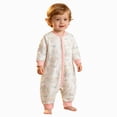 thumbnail image 5 of CAUYDY Baby Boy Gift Newborn Sleepers Preemie Clothing Fall Winter Long Sleeve Romper Infant Boys Pajamas Toddler One-Pieces 0 3 6 9 Months 1T 2T Pink for Sizes 5-6 Years, 5 of 7