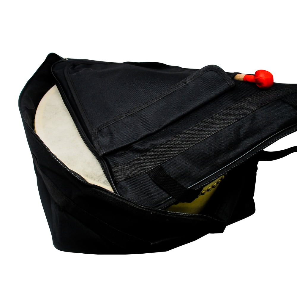 16 Inch Percussion Buffalo Tambourine Hand Drum Padded Case by Melrose Music Co. (DRUM NOT INCLUDED)