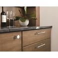 thumbnail image 3 of Amerock Radius 1-1/4 inch (32mm) Diameter Polished Chrome Cabinet Knob, 2 Pack, 3 of 5