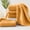 Yellow, variant on ufehgfjh Towels Bath Towel Solid Color Cottons Towel Household Absorbent Adult Face Towel Soft Lightweight Durable for Home and Pool and Beach
